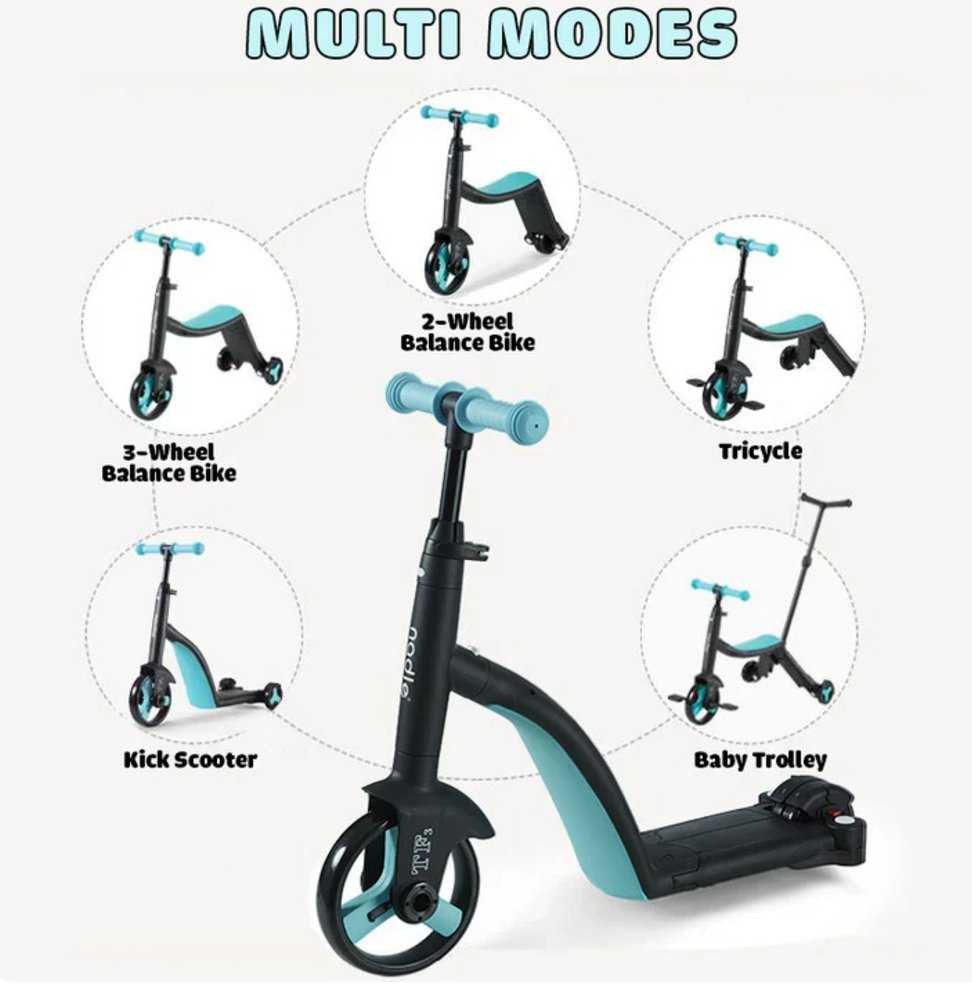 3-in-1 Kids Convertible Scooter ©