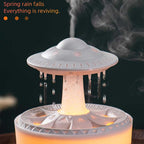 2-in-1 Oil Diffuser and Humidifier (350ml) – UFO Raindrop Design