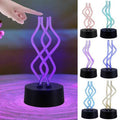 Dancing Acrylic Table Lamp Night