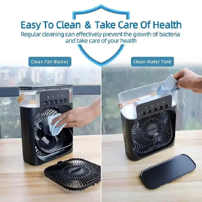 Cooling Fan With Ice