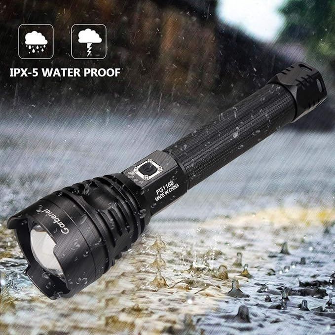 كشاف P90 LED ليزر قابل لإعادة الشحن