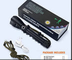 كشاف P90 LED ليزر قابل لإعادة الشحن